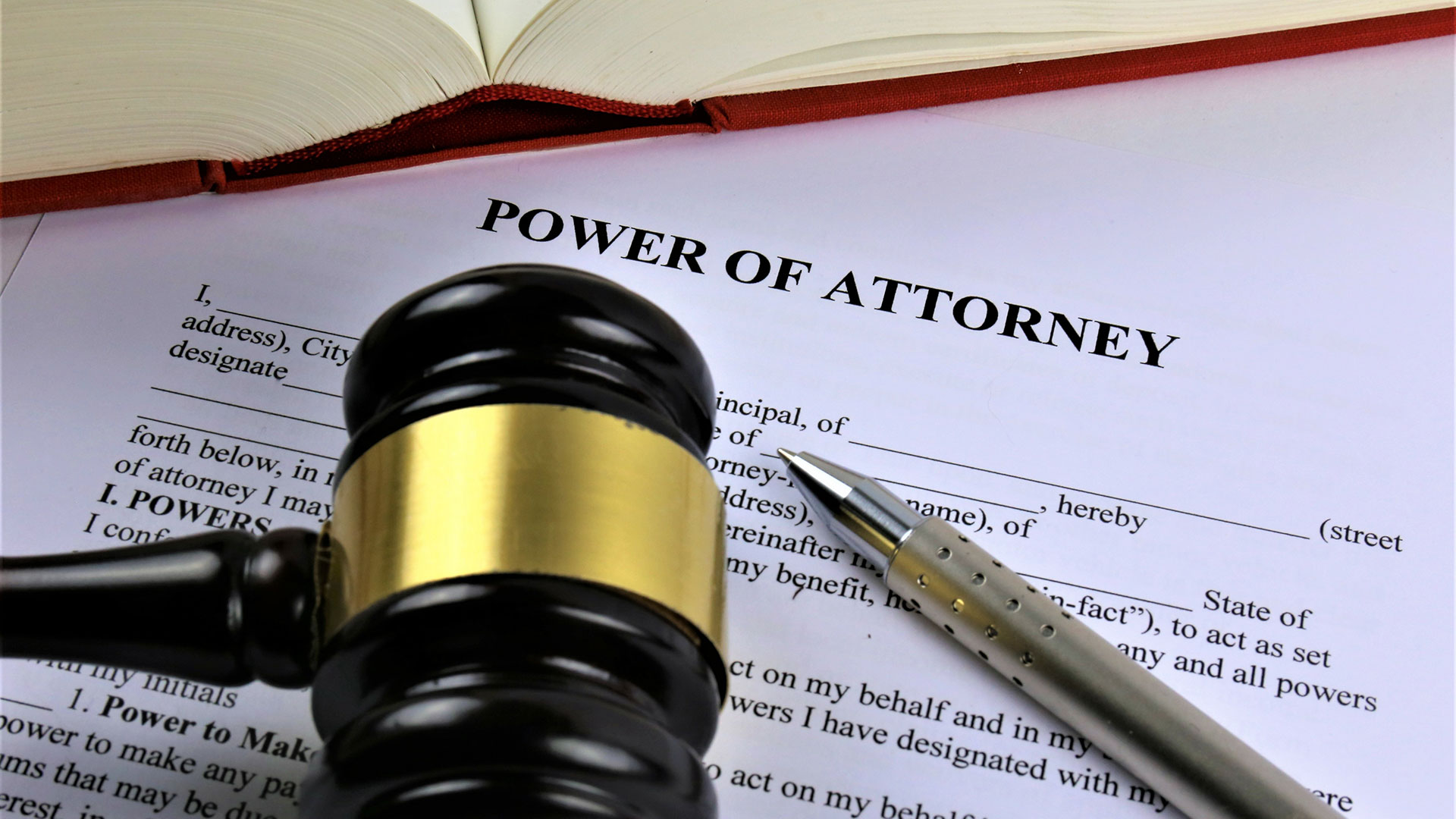 Power of attorney document